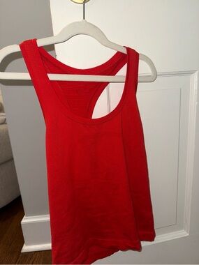 lululemon athletica Bright Red Racerback Tank